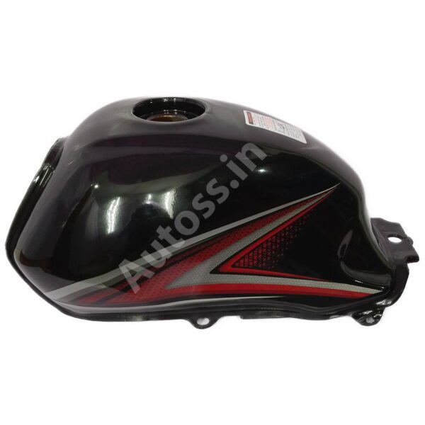 HONDA Shine Dx BS4 Petrol Tank BLACK and RED