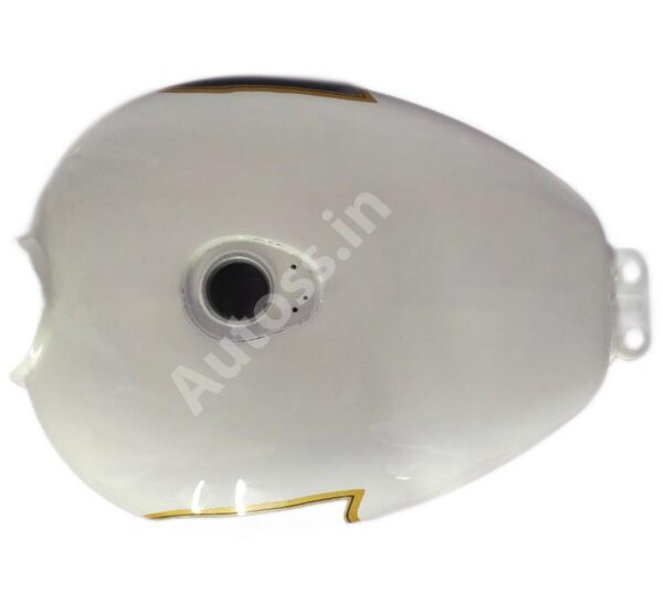 Ensons Petrol Tank for ROYAL ENFIELD Classic 350 BS3-WHITE