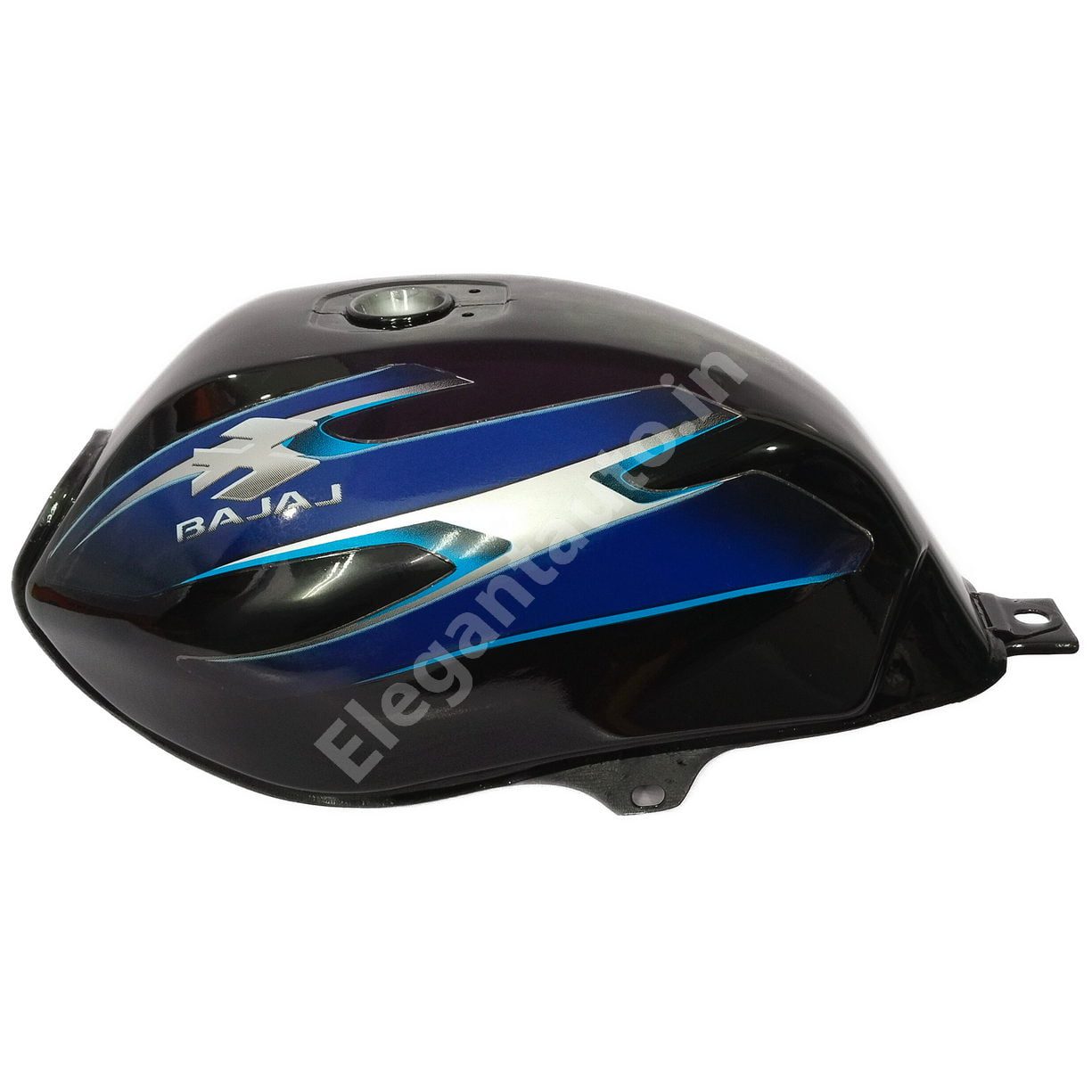 BAJAJ Discover 125 Petrol Tank BLACK and BLUE