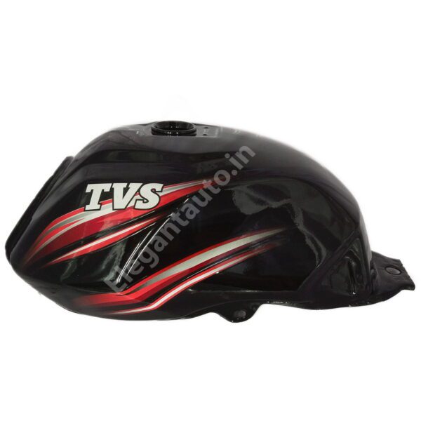 FUEL TANK TVS Star City Plus BLACK and RED