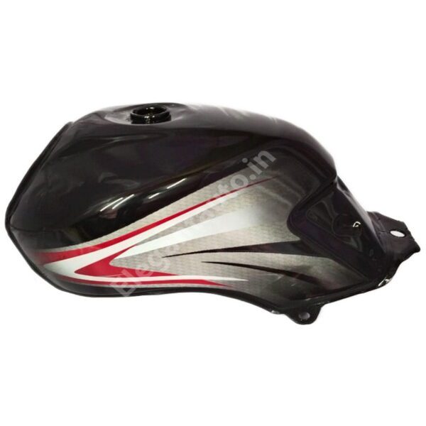 FUEL TANK TVS Star Sport BS6 BLACK and RED