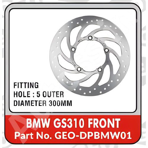 DISC BRAKE BMW GS310 FRONT