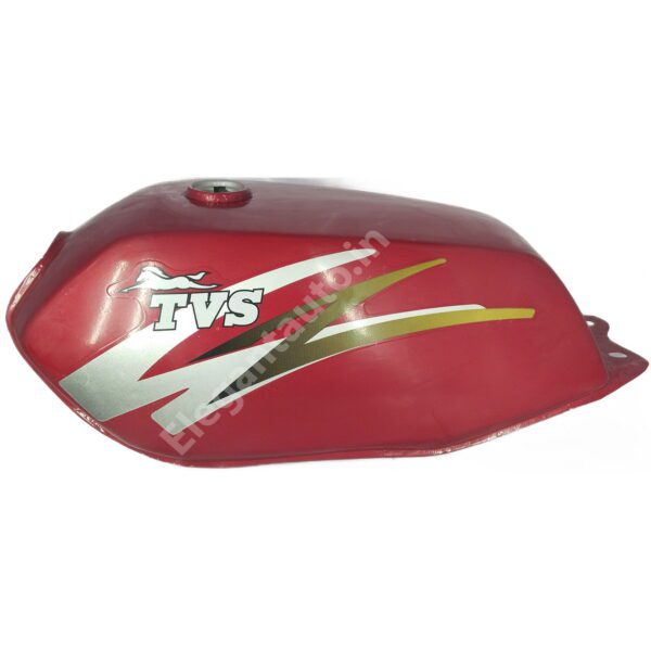 TVS Max DX Petrol Tank RED