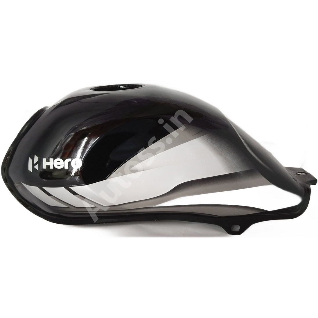 HERO HDFX BS6 Petrol Tank Black and Grey