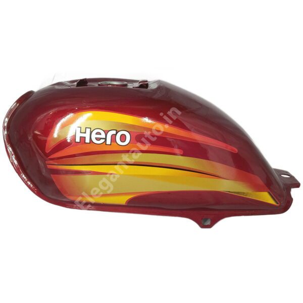 HERO Splendor Pro 2019 Petrol Tank RED