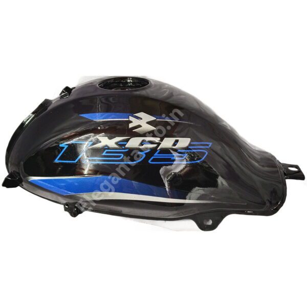 PETROL TANK BAJAJ XCD 135 BLACK and BLUE