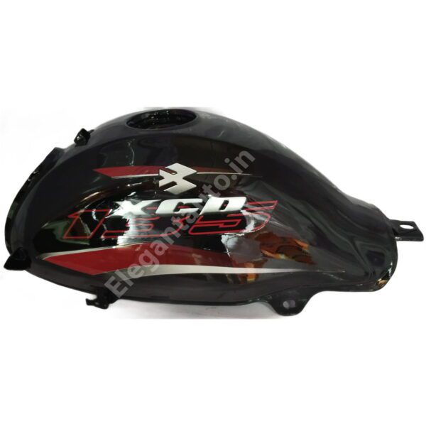 FUEL TANK BAJAJ XCD 135 BLACK and RED