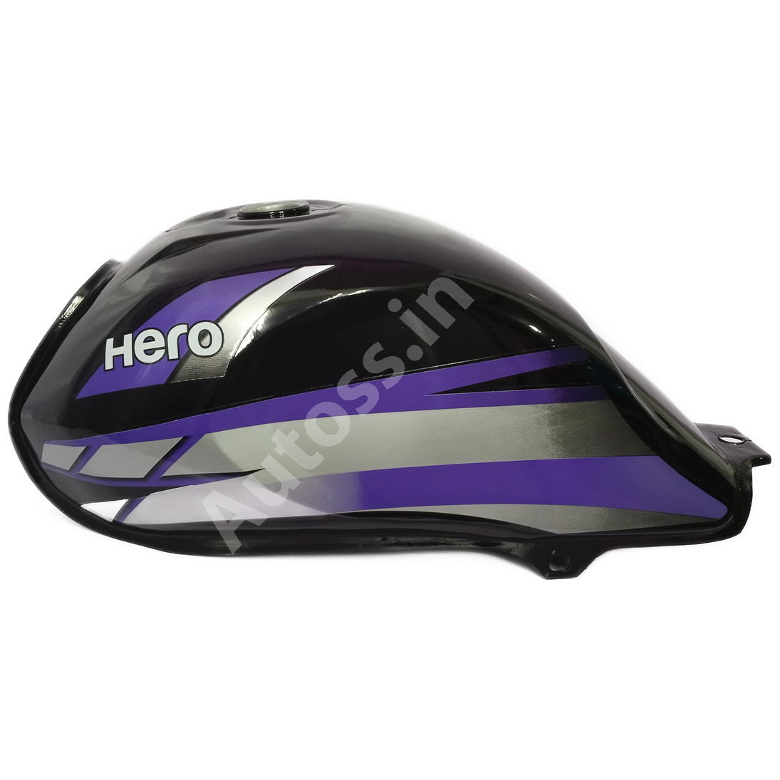 FUEL TANK HERO HFDX BLACK and PURPLE