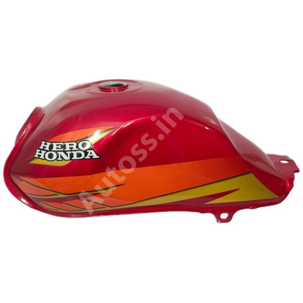 PETROL TANK HERO CD Deluxe New Model RED