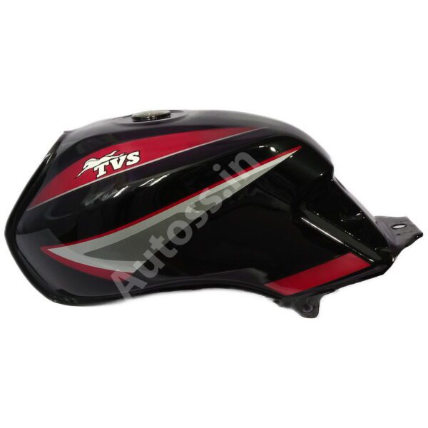 FUEL TANK TVS Star Sports Old Model BLACK and RED