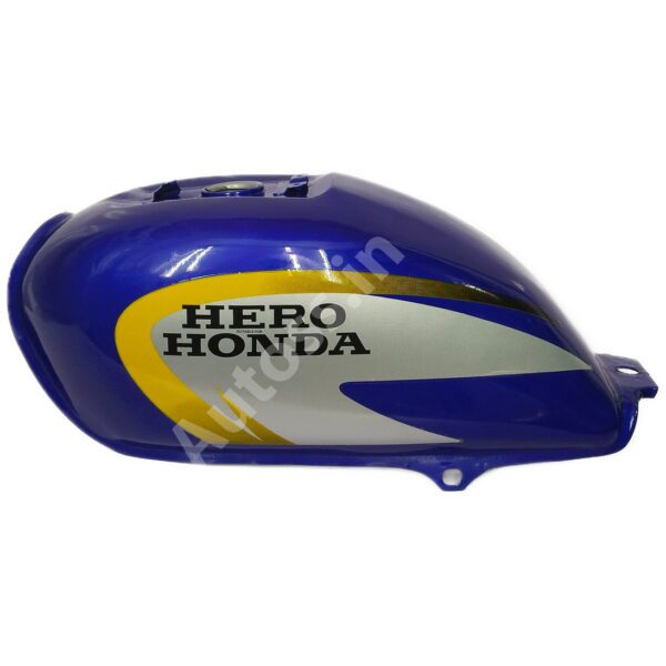 PETROL TANK HERO Splendor Plus T,BLUE