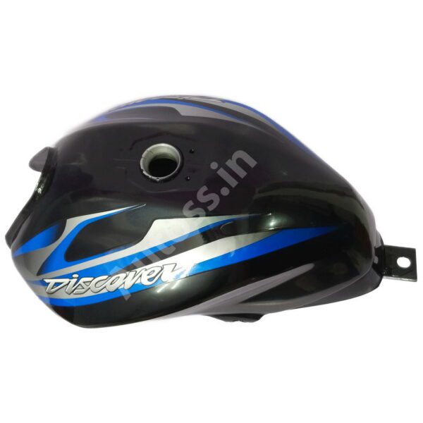 Ensons Petrol Tank BAJAJ_Discover ST 125 BLACK and BLUE