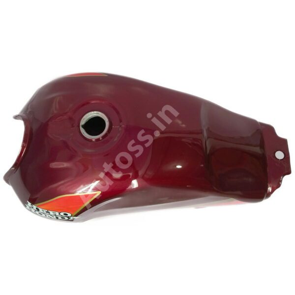 Ensons Petrol Tank HERO_CD Deluxe Old Model WINE RED