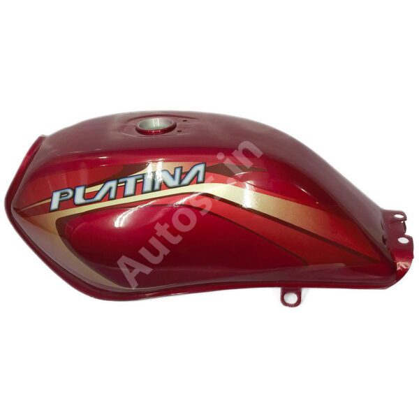 FUEL TANK BAJAJ Platina 125 RED