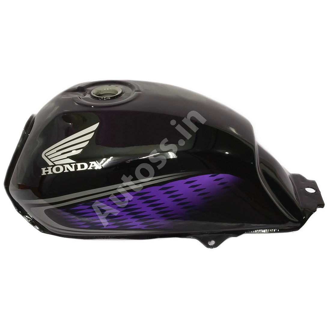 HONDA Dream Neo Petrol Tank BLACK and PURPLE