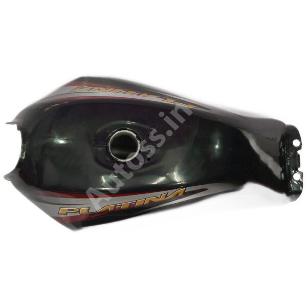 Ensons Petrol Tank BAJAJ_Platina Comfort BLACK and RED