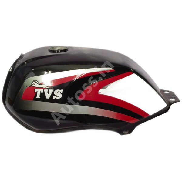 FUEL TANK TVS Victor GX BLACK and RED