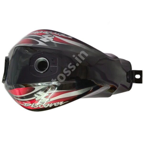 Ensons Petrol Tank BAJAJ_Discover 100 BLACK and RED