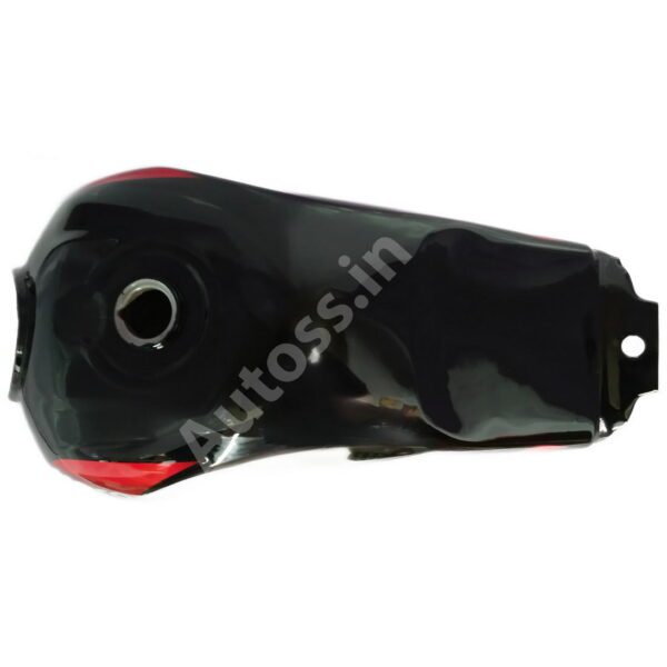 Ensons Petrol Tank HERO_CD Deluxe Old Model BLACK and RED Color Without Guage