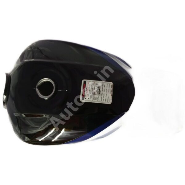 Ensons Petrol Tank HERO_Passion Plus Alloy Wheel BLACK and BLUE