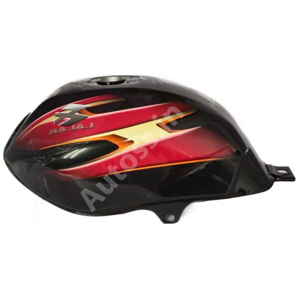 FUEL TANK BAJAJ Discover 125 BLACK and RED