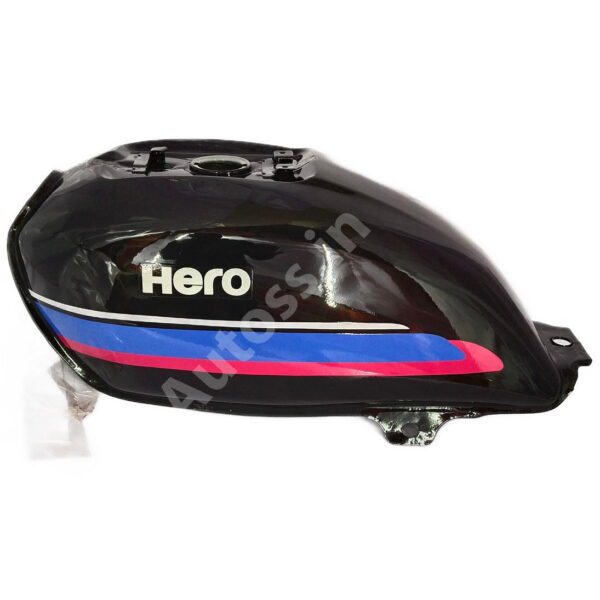 PETROL TANK HERO Splendor Old Model BLACK