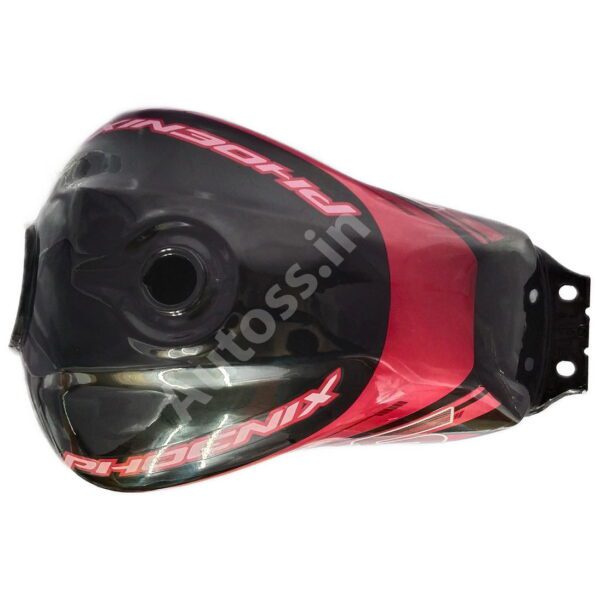 Ensons petrol tank TVS_Phoenix 125 BLACK and RED