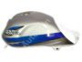 PETROL TANK HERO CD Deluxe New Model SILVER BLUE