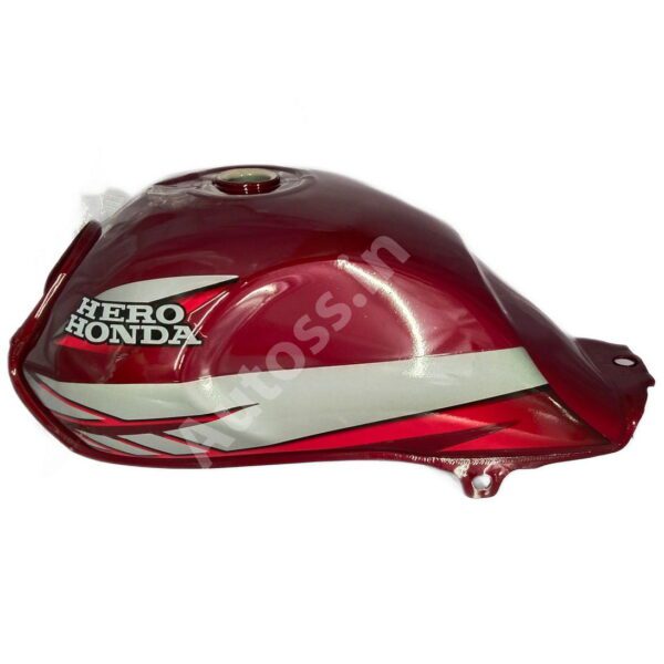 HERO CD Deluxe New Model Petrol Tank WINE RED