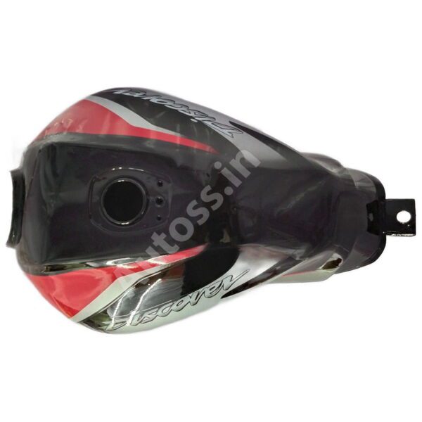 Ensons Petrol Tank BAJAJ_Discover 110 BS4 BLACK and RED