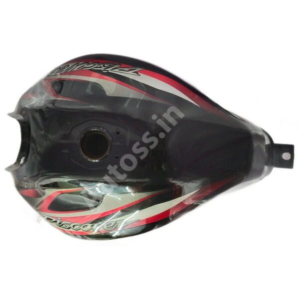 Ensons Petrol Tank BAJAJ_Discover ST BLACK and RED