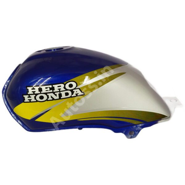 PETROL TANK HERO Passion Plus T BLUE