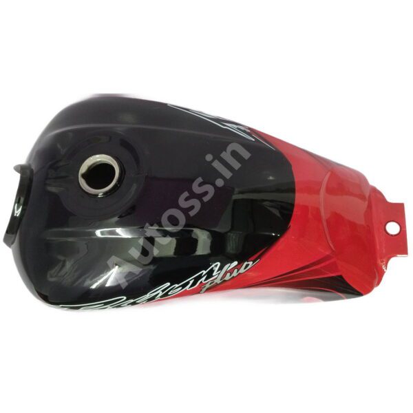 Bike Petrol Tanks HERO_PASSION ALLOY WHEEL BLACK and RED