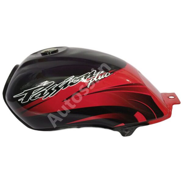 HERO PASSION ALLOY WHEEL Petrol Tank BLACK and RED