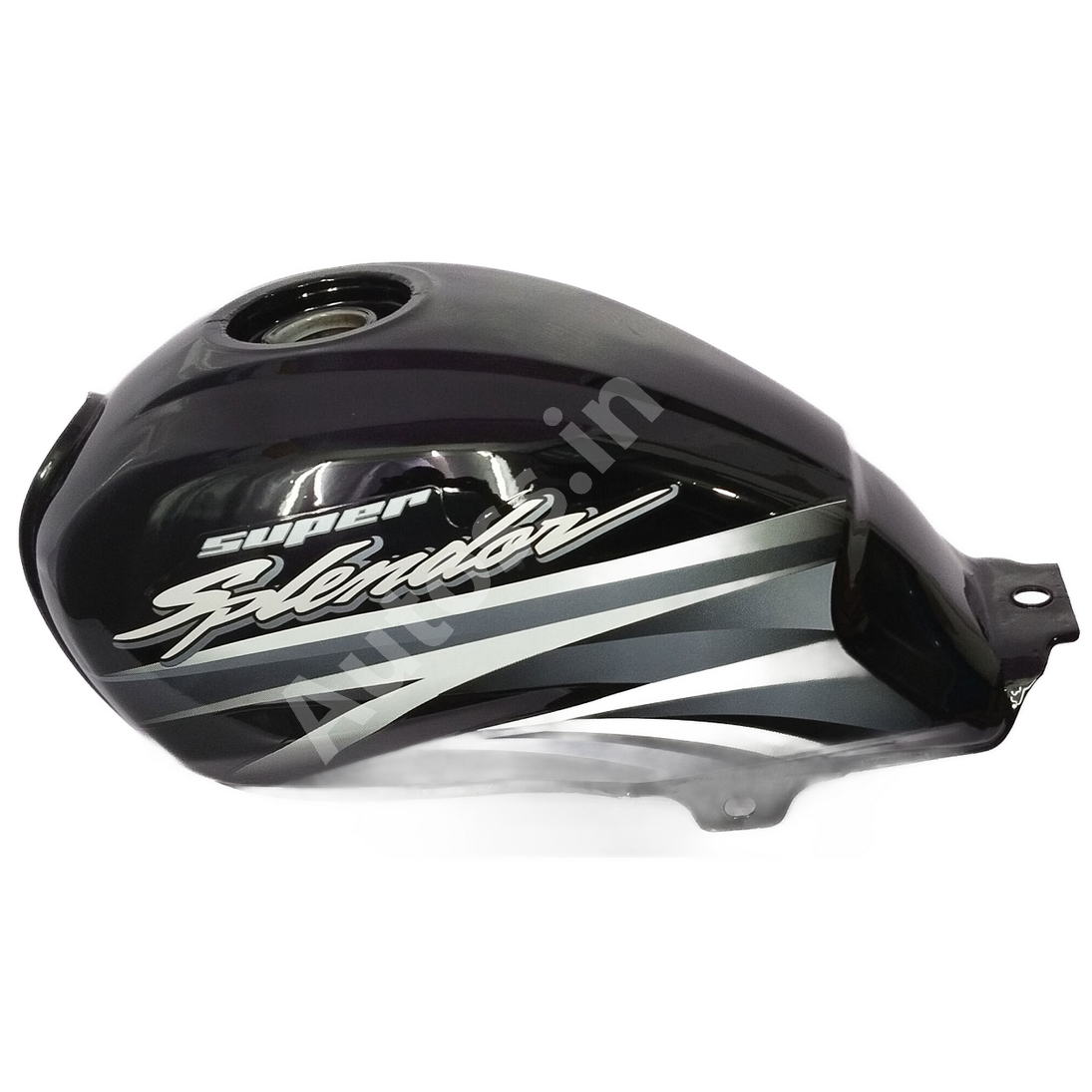 HERO SUPER SPLENDOR T2 Petrol Tank BLACK and GREY