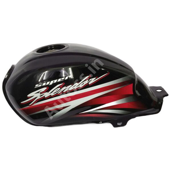 HERO SUPER SPLENDOR T2 Petrol Tank BLACK and RED