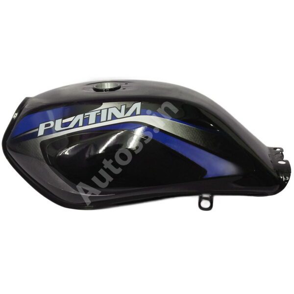 FUEL TANK BAJAJ Platina 125 BLACK and BLUE