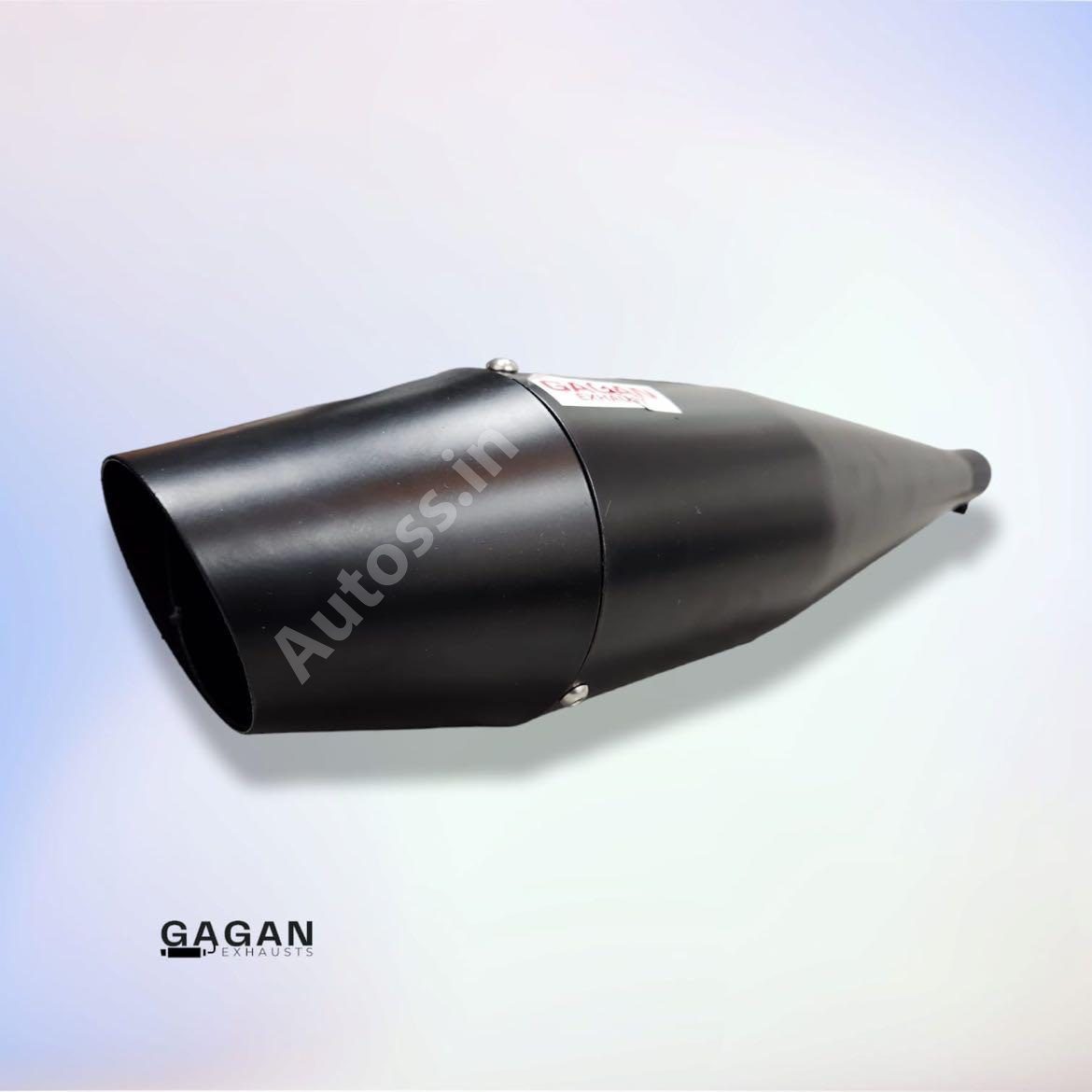 BULLET SILENCER Dolphin BLACK