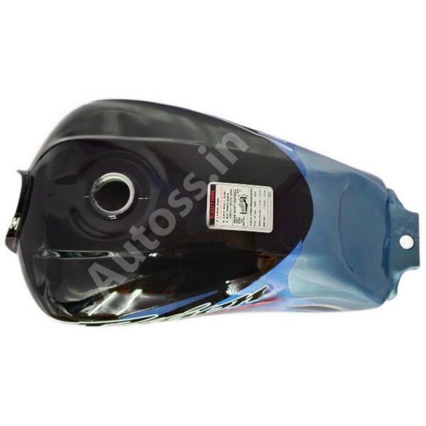 Bike Petrol Tank HERO Passion Pro BLACK and BLUE1