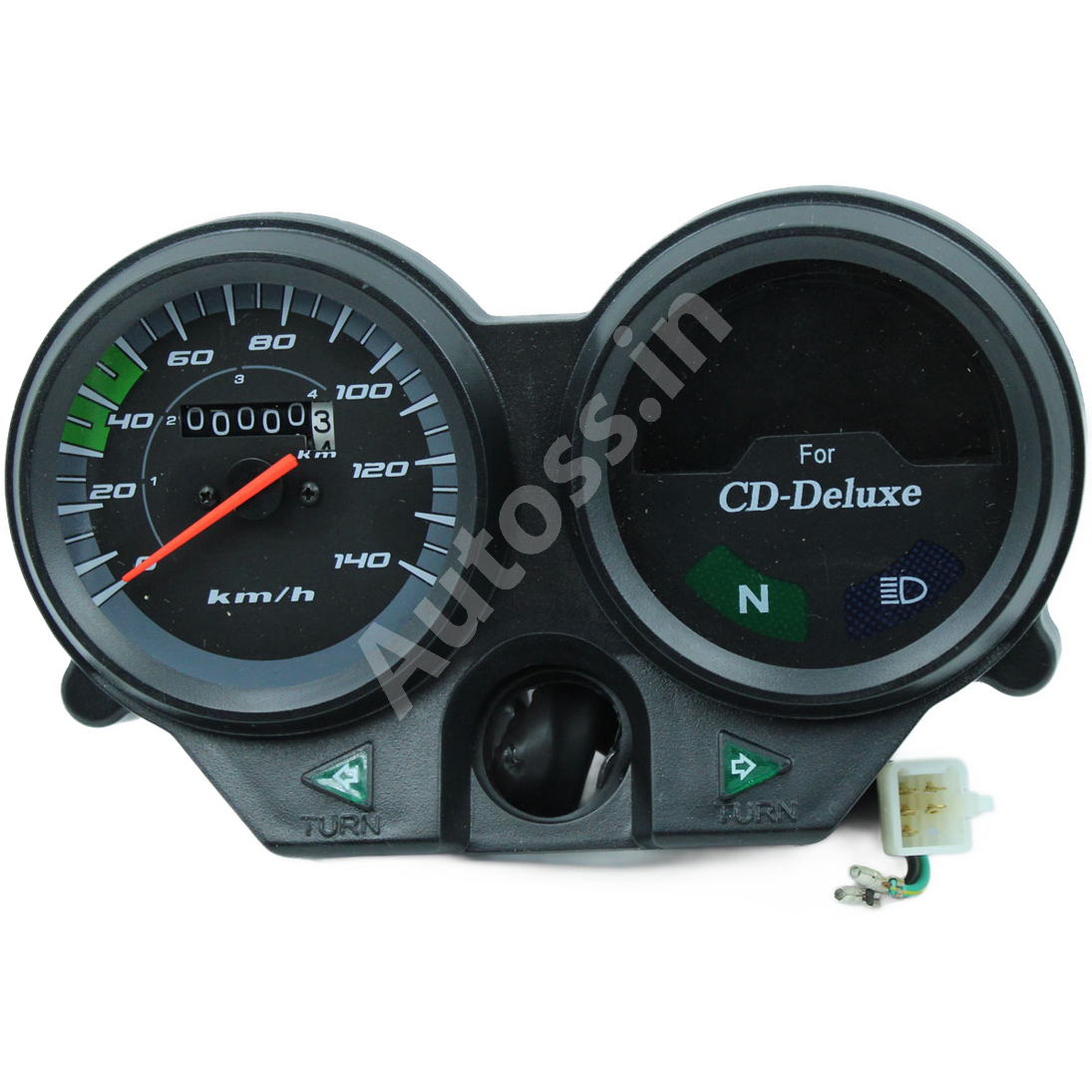 HERO CD DX OLD WITH HOLDER SPEEDOMETER