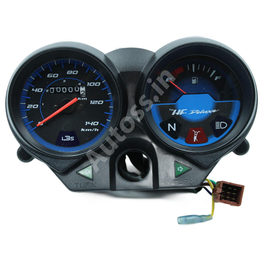 HERO HFDX I3S SIDE STAND WITH HOLDER SPEEDOMETER