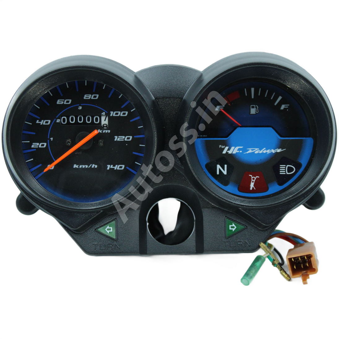 HERO HFDX SIDE STAND WITH HOLDER SPEEDOMETER