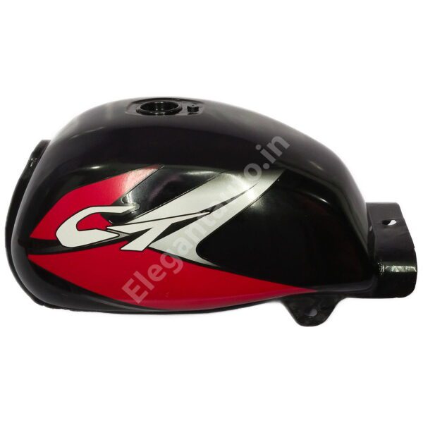 BAJAJ CT 100 X Petrol Tank BLACK and RED