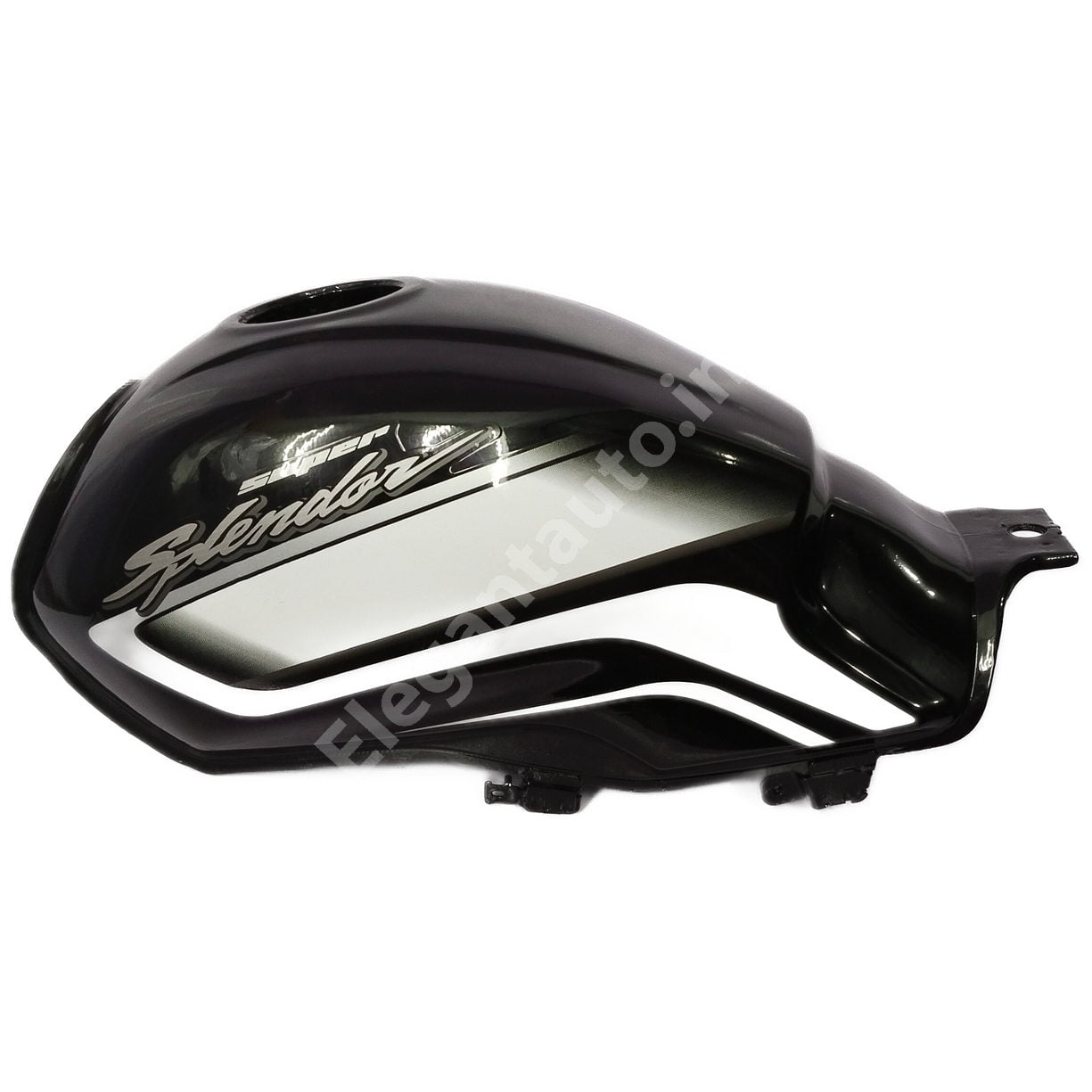 HERO Super Splendor BS6 Petrol Tank BLACK and GREY