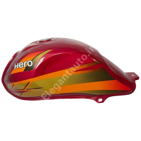 HERO HF Deluxe Fuel Tank RED