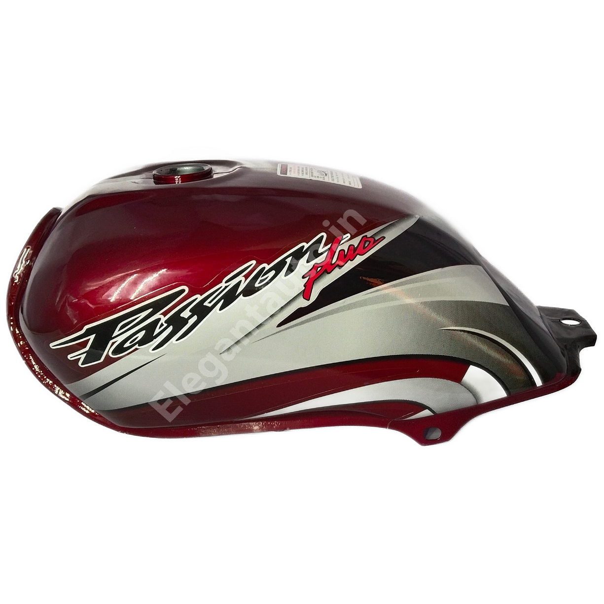 HERO Passion Plus Alloy Wheel Petrol Tank WINE RED