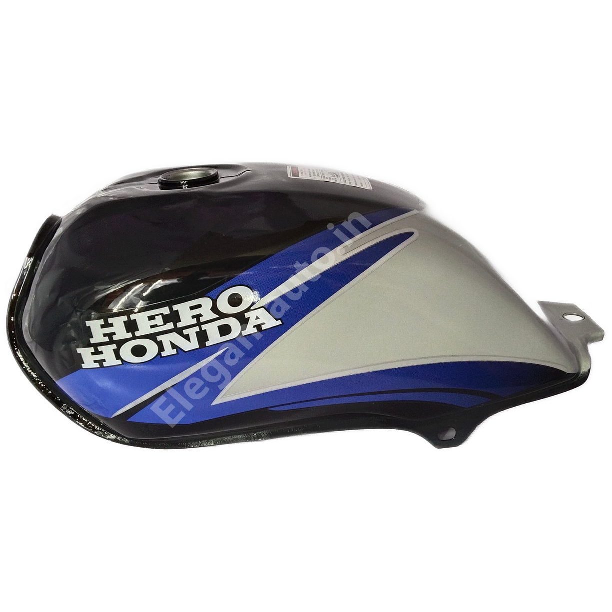 HERO Passion Plus Petrol Tank BLACK and BLUE