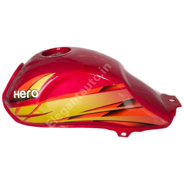 HERO CD Deluxe 2016 Petrol Tank RED