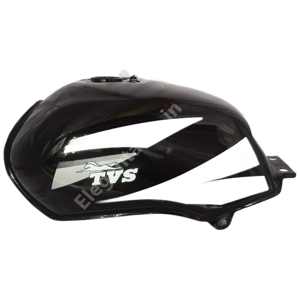 TVS_Star Sport Petrol Tank BLACK and YELLOW