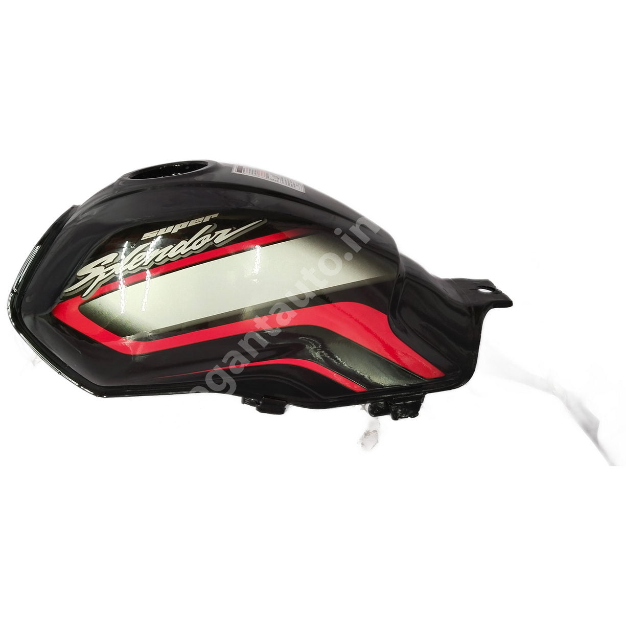 HERO Super Splendor BS6 Petrol Tank BLACK and RED